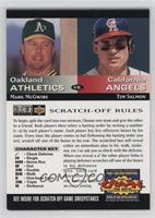 Mark McGwire, Tim Salmon [Noted]