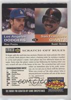 Mike Piazza, Barry Bonds [Good to VG‑EX]