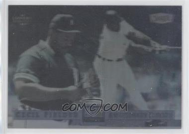 1994 Upper Deck Denny's 125th Anniversary Holograms - Restaurant [Base] #10 - Cecil Fielder [EX to NM]