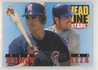 Tim Salmon, Mike Piazza