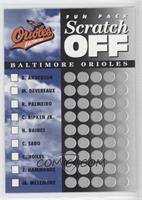 Baltimore Orioles Team