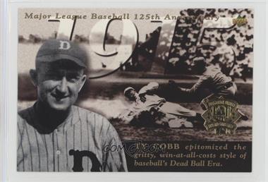 1994 Upper Deck Iooss Collection All-Star Jumbos - [Base] - Gold #44 - Ty Cobb [Noted]