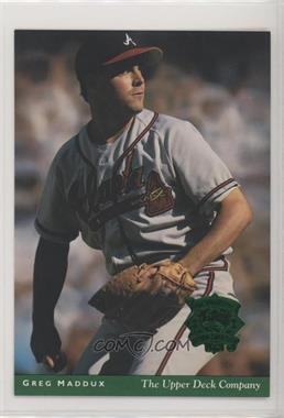 1994 Upper Deck Iooss Collection All-Star Jumbos - [Base] #18 - Greg Maddux, Steve Avery