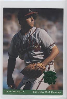 1994 Upper Deck Iooss Collection All-Star Jumbos - [Base] #18 - Greg Maddux, Steve Avery