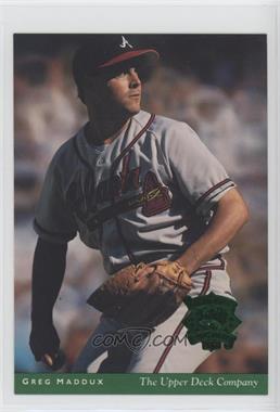 1994 Upper Deck Iooss Collection All-Star Jumbos - [Base] #18 - Greg Maddux, Steve Avery