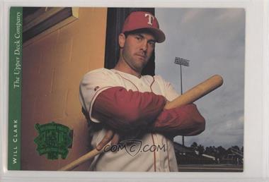 1994 Upper Deck Iooss Collection All-Star Jumbos - [Base] #22 - Will Clark, Dean Palmer [EX to NM]