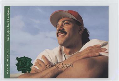 1994 Upper Deck Iooss Collection All-Star Jumbos - [Base] #25 - Juan Gonzalez