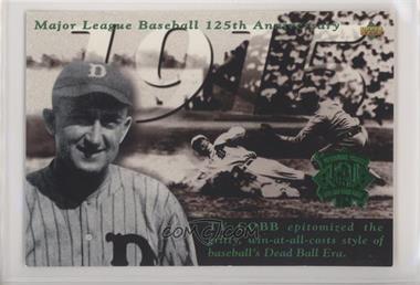 1994 Upper Deck Iooss Collection All-Star Jumbos - [Base] #44 - Ty Cobb
