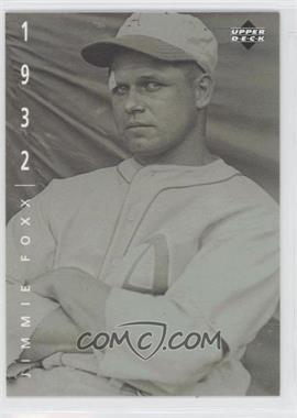 1994 Upper Deck Ken Burns Baseball: The American Epic - [Base] #42 - Jimmie Foxx