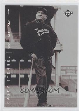 1994 Upper Deck Ken Burns Baseball: The American Epic - [Base] #57 - Casey Stengel