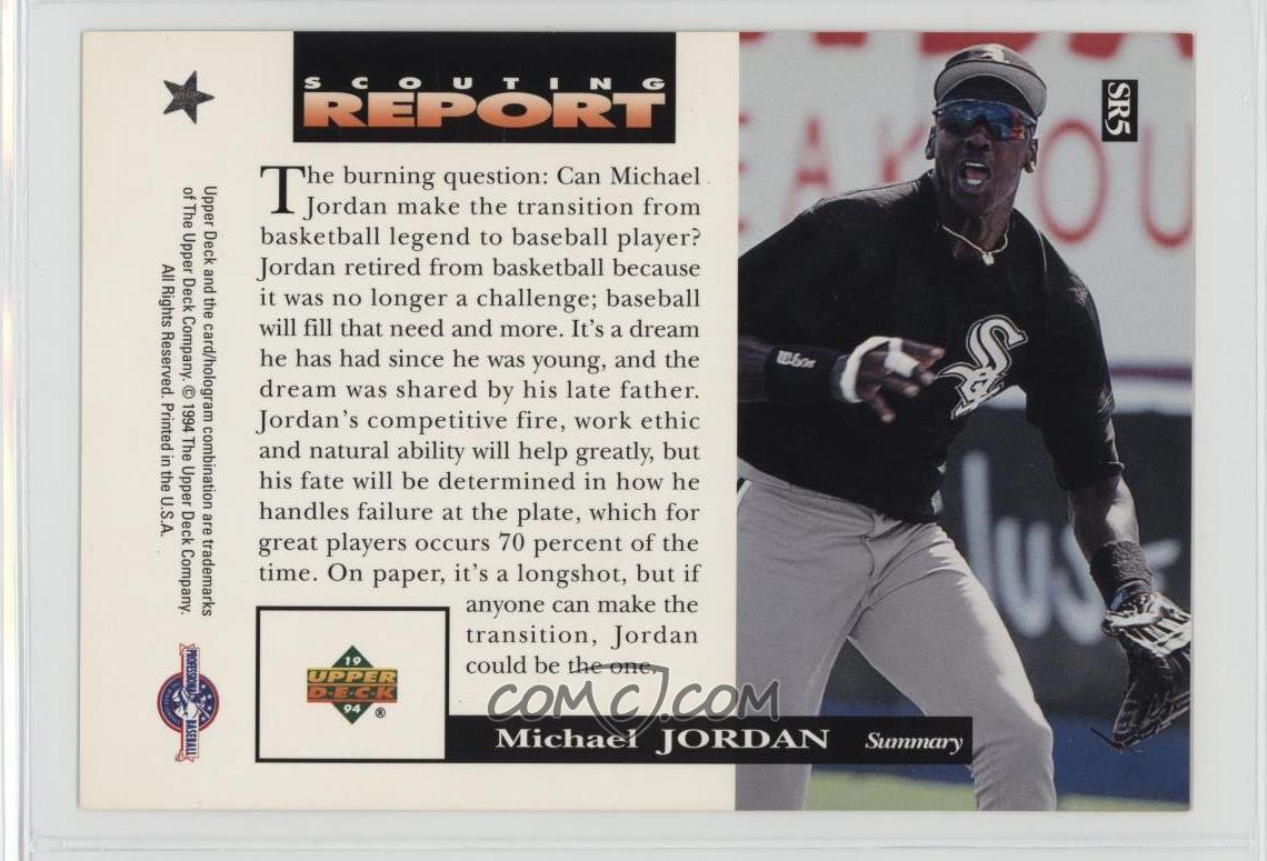 1994 upper deck minor league baseball scouting report baseball card condition chart
