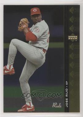 1994 Upper Deck SP - [Base] #161 - Jose Rijo