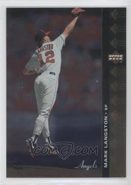 1994 Upper Deck SP - [Base] #25 - Mark Langston