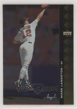 1994 Upper Deck SP - [Base] #25 - Mark Langston