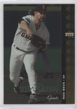 1994 Upper Deck SP - [Base] #89 - Rod Beck