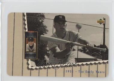 1994 Upper Deck/GTS Mickey Mantle Baseball Heroes Phone Cards - [Base] - Sample #3 - 1951 - The Early Years