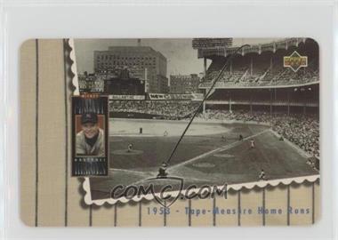 1994 Upper Deck/GTS Mickey Mantle Baseball Heroes Phone Cards - [Base] - Sample #4 - 1953 - Tape-Measure Home Runs