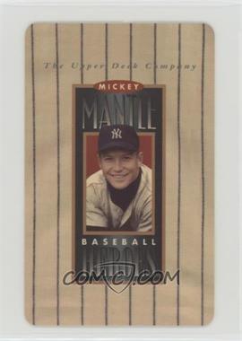 1994 Upper Deck/GTS Mickey Mantle Baseball Heroes Phone Cards - [Base] #1 - Mickey Mantle