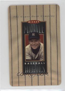 1994 Upper Deck/GTS Mickey Mantle Baseball Heroes Phone Cards - [Base] #1 - Mickey Mantle