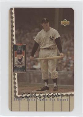 1994 Upper Deck/GTS Mickey Mantle Baseball Heroes Phone Cards - [Base] #8 - 1964 - Series Home Run Record