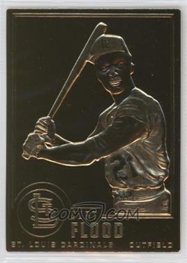 1995-10 Danbury Mint 22K Gold - [Base] #119 - Curt Flood