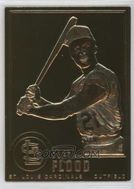 1995-10 Danbury Mint 22K Gold - [Base] #119 - Curt Flood