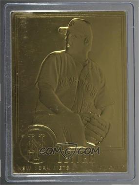 1995-10 Danbury Mint 22K Gold - [Base] #159.1 - Al Leiter [Uncirculated]