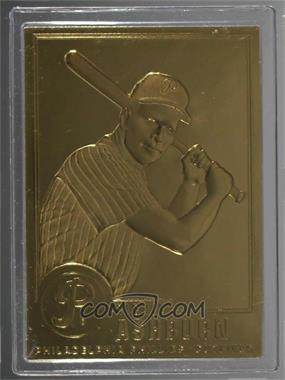 1995-10 Danbury Mint 22K Gold - [Base] #159.2 - Richie Ashburn [Uncirculated]