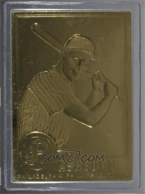 1995-10 Danbury Mint 22K Gold - [Base] #159.2 - Richie Ashburn [Uncirculated]