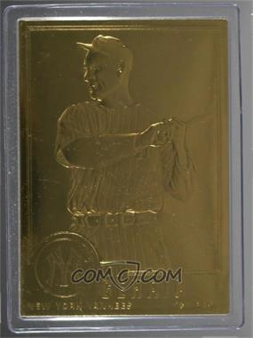 1995-10 Danbury Mint 22K Gold - [Base] #43 - Lou Gehrig [Uncirculated]