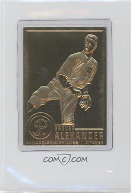 1995-10 Danbury Mint 22K Gold - [Base] #51 - Grover Alexander