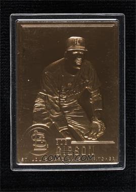 1995-10 Danbury Mint 22K Gold - [Base] #92 - Bob Gibson [Uncirculated]