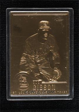 1995-10 Danbury Mint 22K Gold - [Base] #92 - Bob Gibson [Uncirculated]