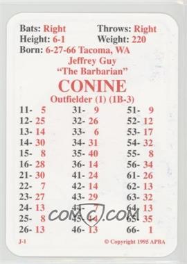 1995 APBA Baseball 1994 Season - [Base] #_JECO - Jeff Conine