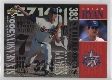 1995 All-Star FanFest Tribute to Nolan Ryan - [Base] #1 - Nolan Ryan