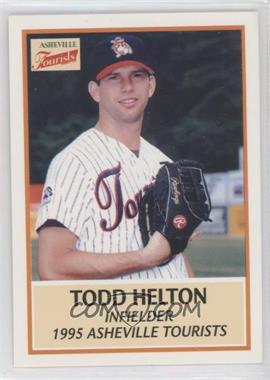 1995 Asheville Tourists Team Issue - [Base] #9 - Todd Helton