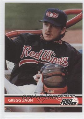1995 Bill Pucko Rochester Red Wings - [Base] #40 - Gregg Zaun