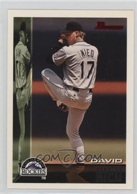 1995 Bowman - [Base] #396 - David Nied