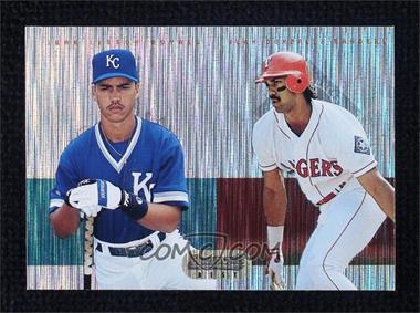 1995 Bowman's Best - Mirror Image - Refractor #5 - Juan LeBron, Juan Gonzalez (photo actually Carlos Beltran)