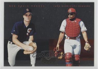 1995 Bowman's Best - Mirror Image #1 - Ben Davis, Ivan Rodriguez