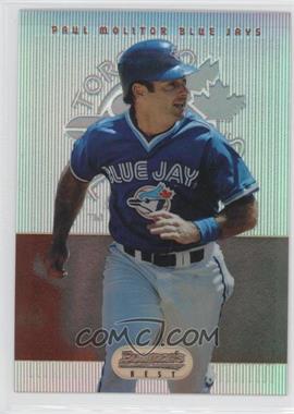 1995 Bowman's Best - Red - Refractor Missing Refractor Text #17 - Paul Molitor