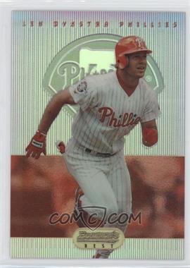 1995 Bowman's Best - Red - Refractor Missing Refractor Text #41 - Lenny Dykstra