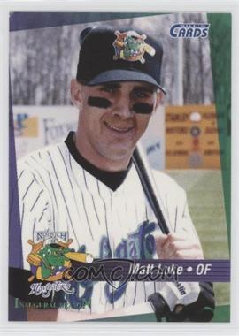 1995 Choice Norwich Navigators - [Base] - Bill's Cards Logo Front #48 - Matt Luke