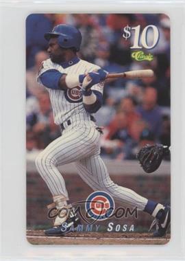 1995 Classic Phone Cards - [Base] - $10 #_SASO - Sammy Sosa