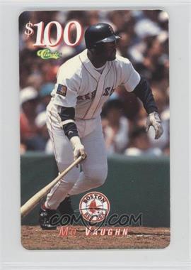 1995 Classic Phone Cards - [Base] - $100 #_MOVA - Mo Vaughn