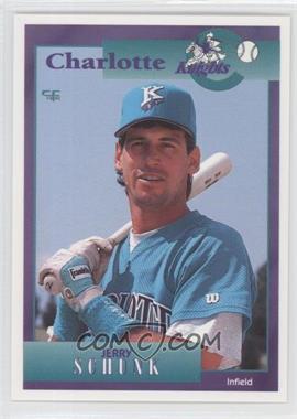 1995 Coastal Forms Charlotte Knights - [Base] #23 - Jerry Schunk