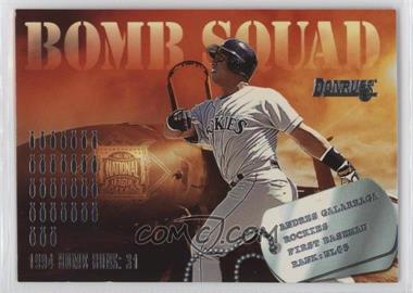 1995 Donruss - Bomb Squad #5 - Andres Galarraga, Cecil Fielder