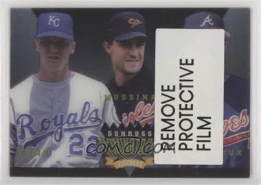 1995 Donruss - Dominators #1 - Greg Maddux, David Cone, Mike Mussina [Noted]