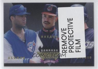 1995 Donruss - Dominators #4 - Roberto Alomar, Carlos Baerga, Craig Biggio