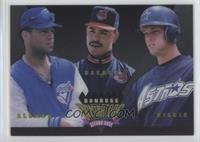 Roberto Alomar, Carlos Baerga, Craig Biggio [EX to NM]